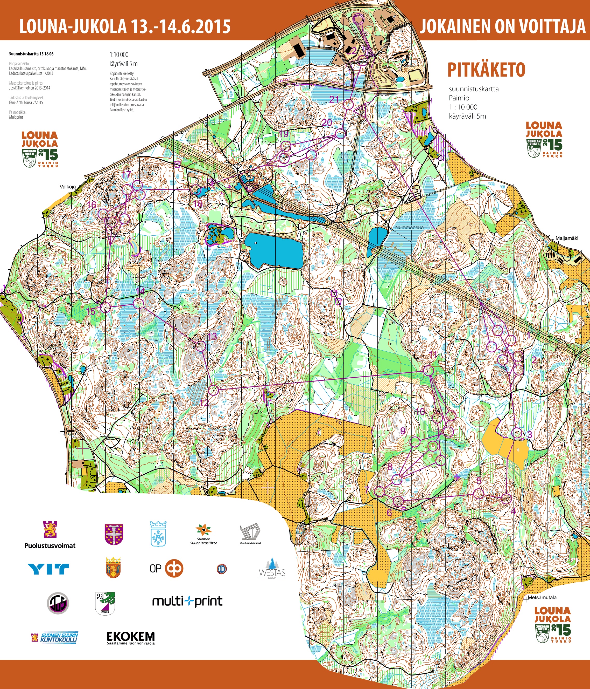 Jukola 2015 (14/06/2015)