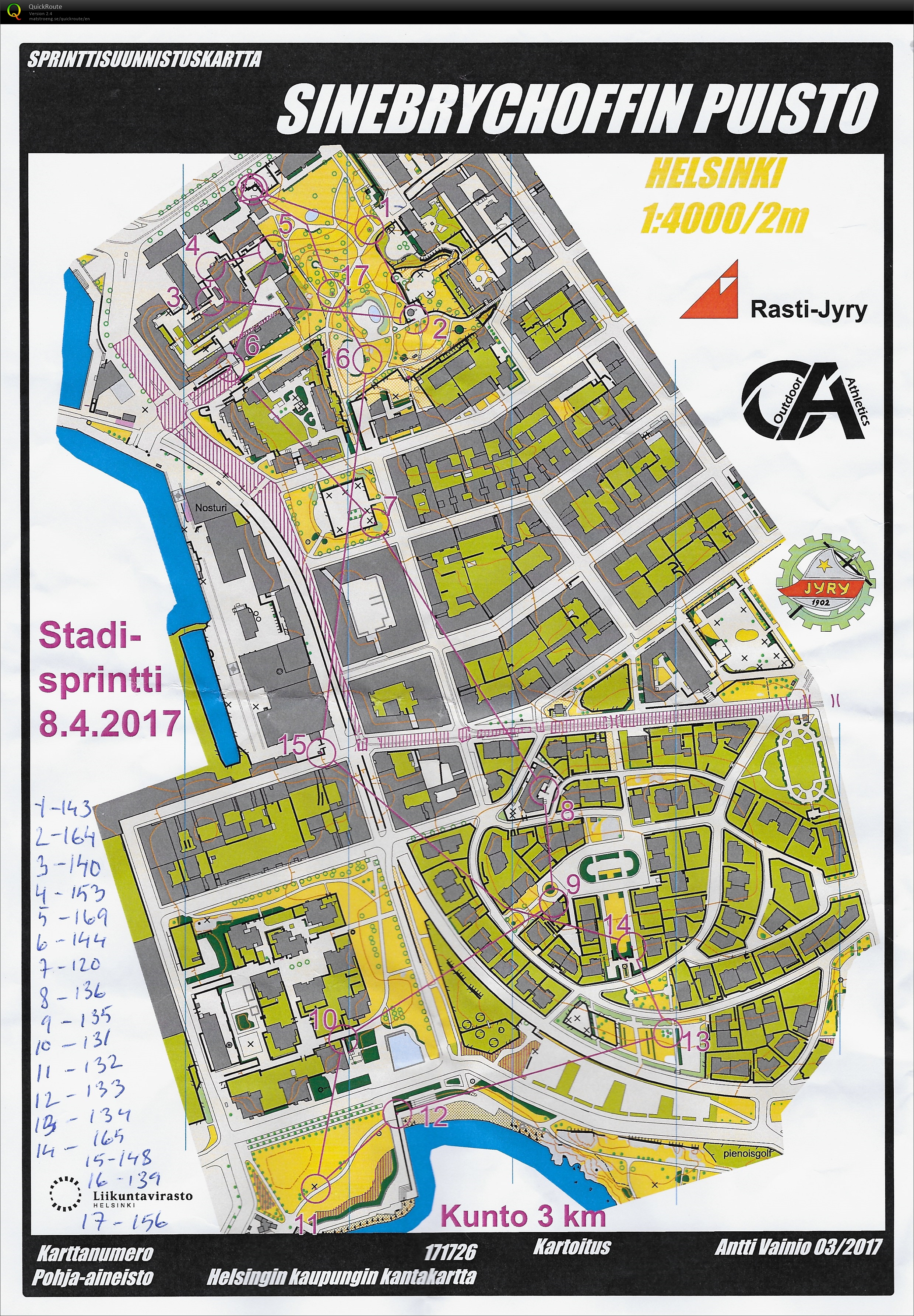 Stadisprintti (08/04/2017)