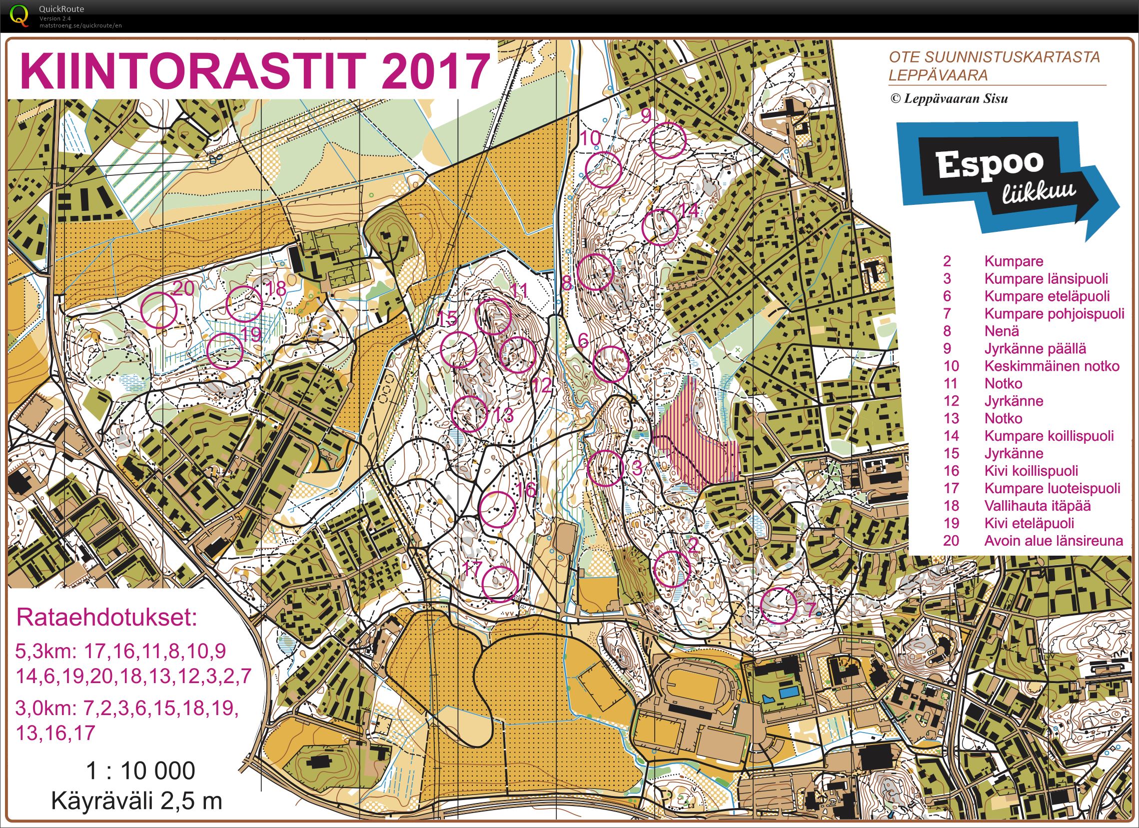 Yösuunnistustreeni Katrinan kanssa (17/11/2017)