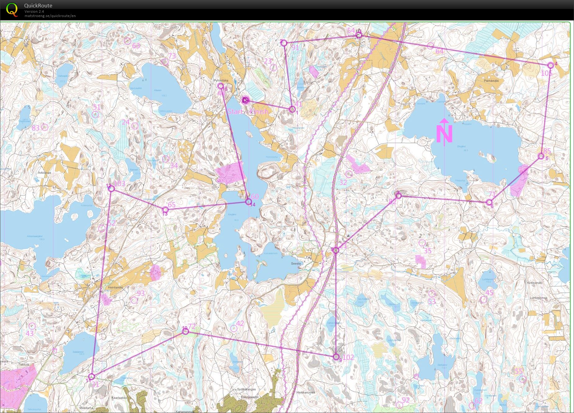 Salpaus-Rogaining 2018 (28/04/2018)