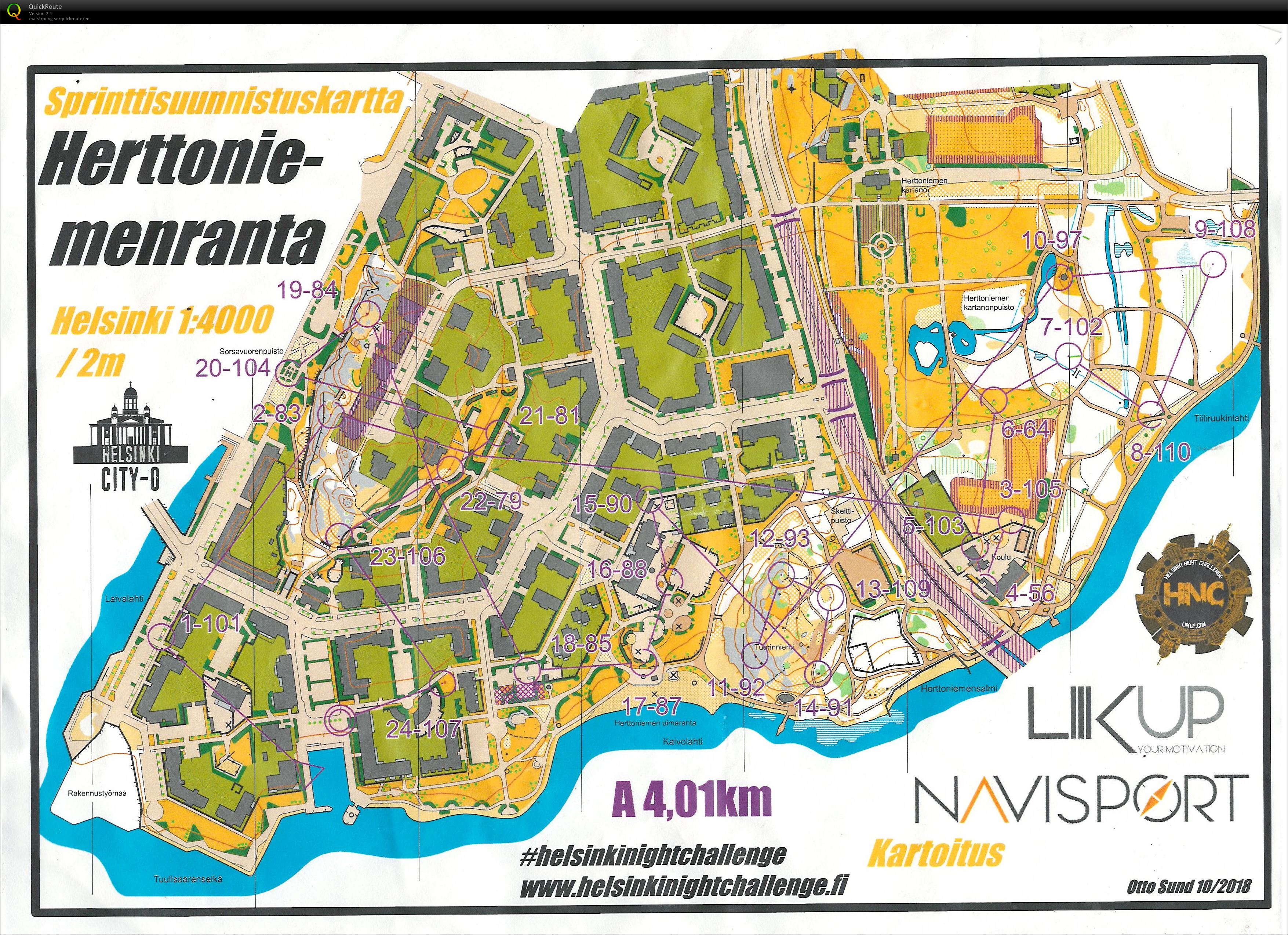 Helsinki Night Challenge (21.11.2018)
