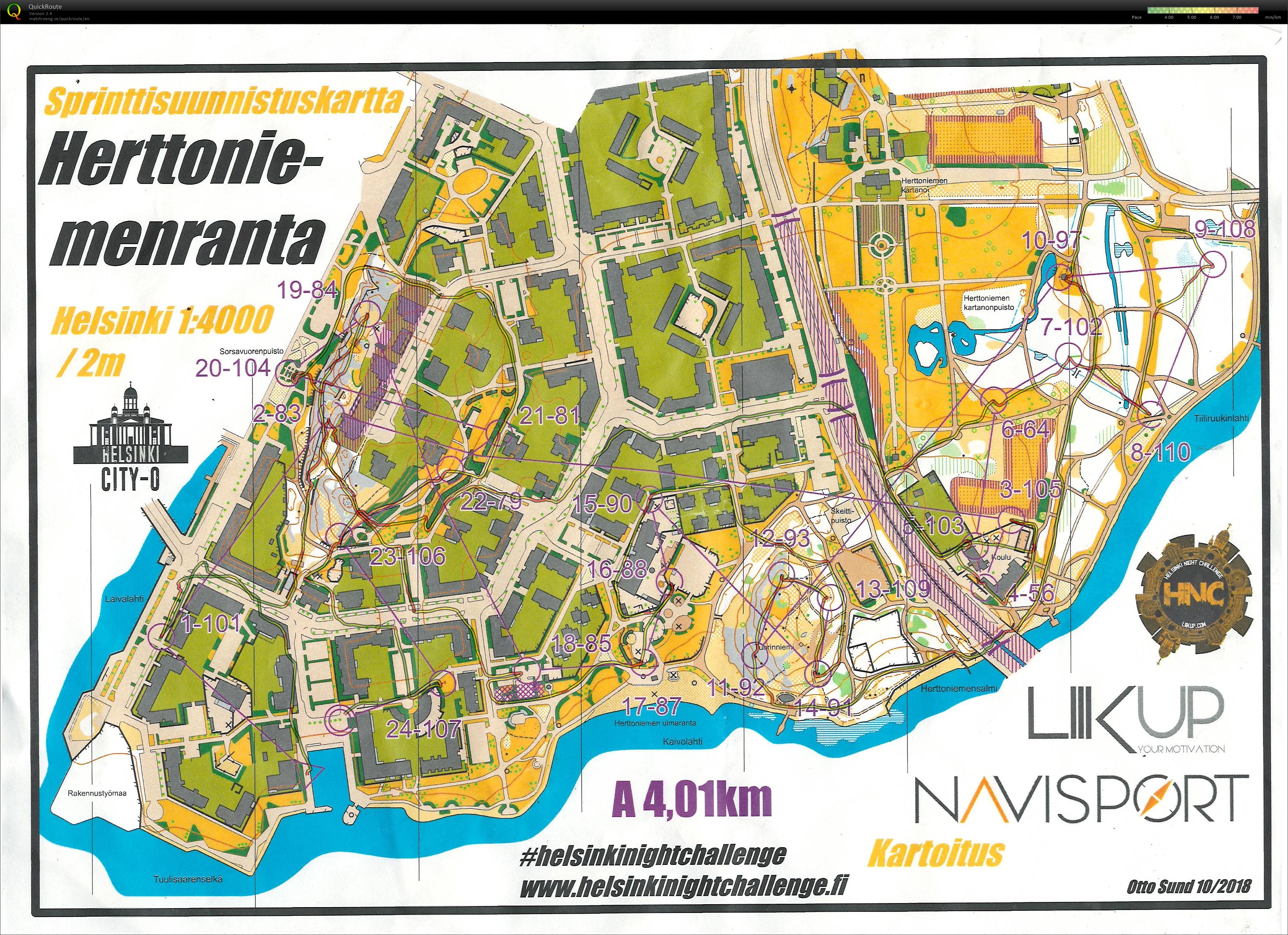 Helsinki Night Challenge (21.11.2018)