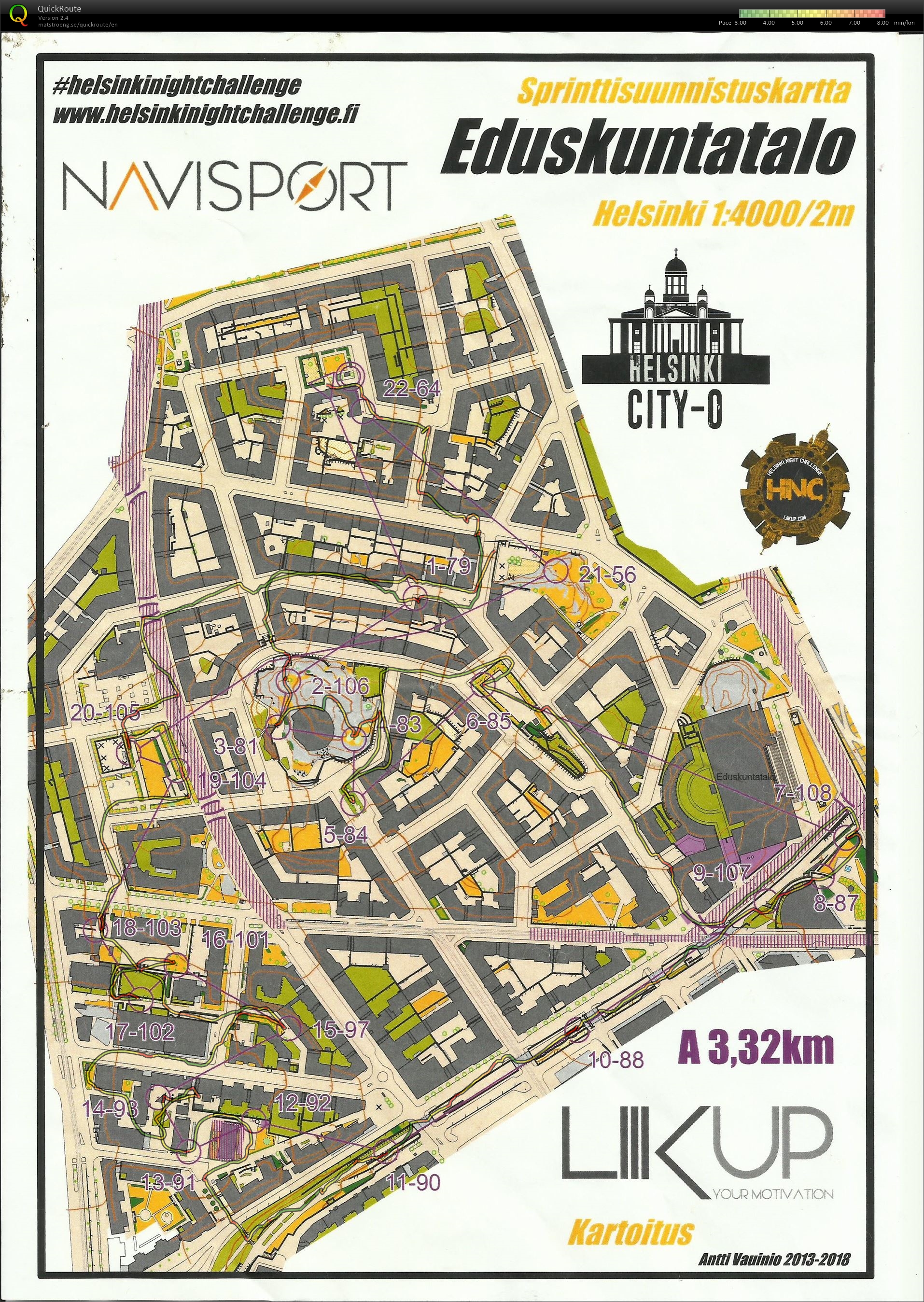 Helsinki Night Challenge (14/11/2018)