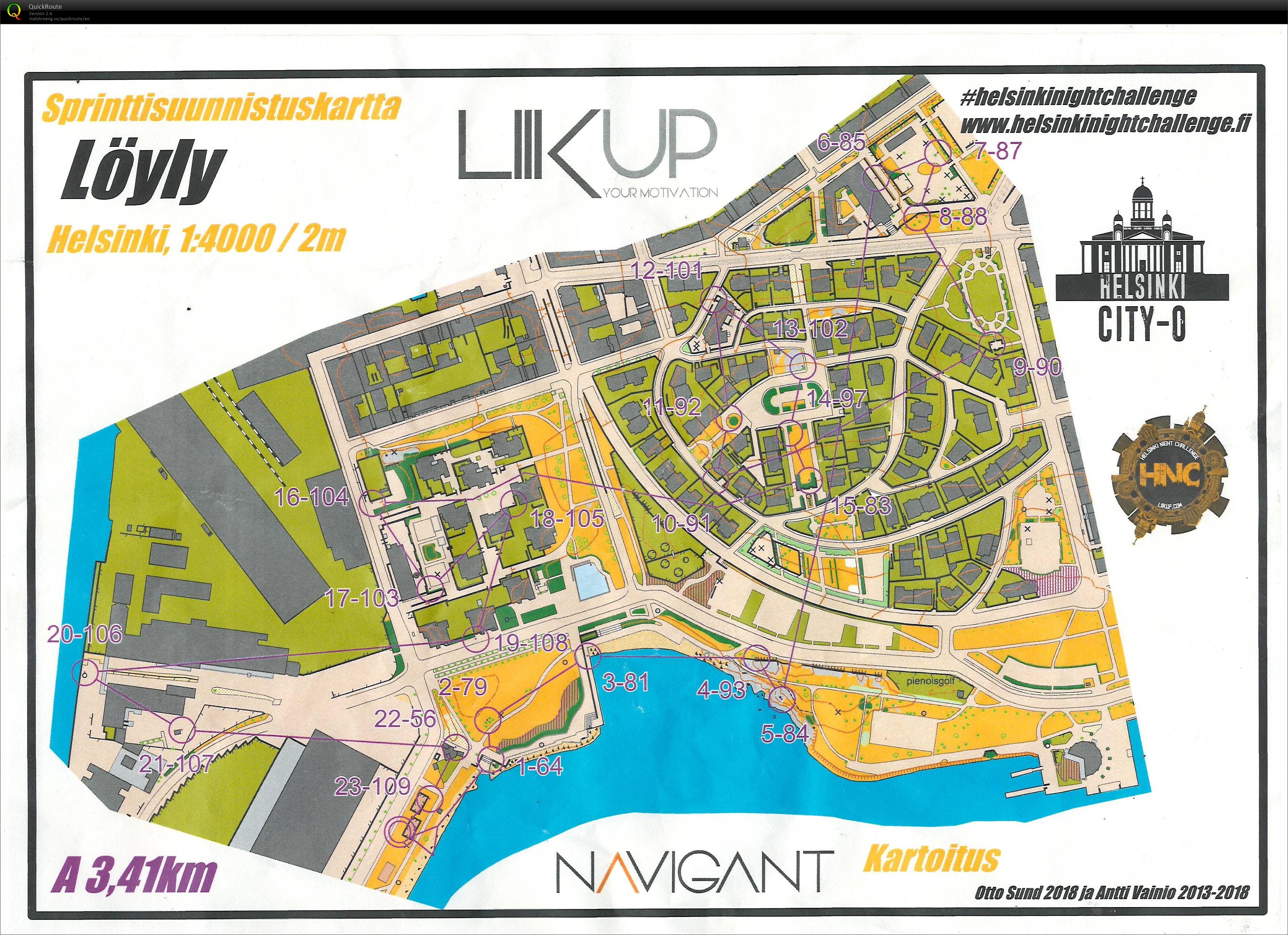 Helsinki Night Challenge (31/10/2018)